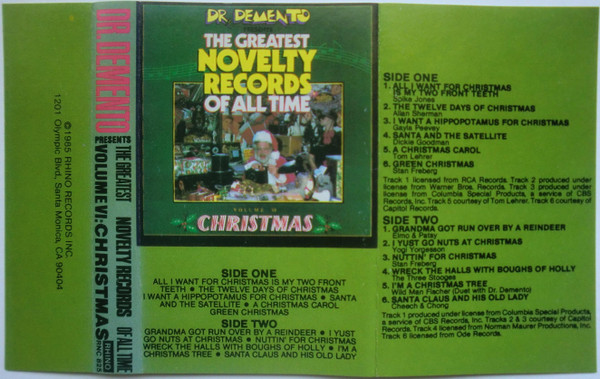 Dr. Demento Presents The Greatest Novelty Records Of All Time Vol