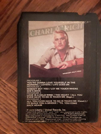 Charlie Rich – Nobody But You (1979, Vinyl) - Discogs