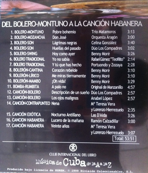 Album herunterladen Various - Del La Canción Habanera A La Conga