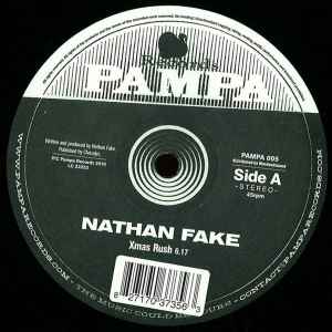 Nathan Fake - Xmas Rush / Mi Cyaan Believe It album cover
