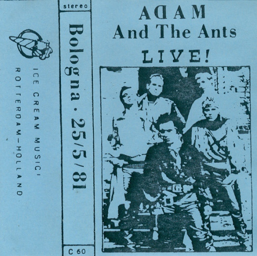 ladda ner album Adam And The Ants - Live Bologna 25581