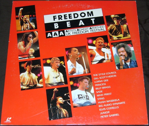 baixar álbum Various - Freedom Beat Artists Against Apartheid UK Freedom Festival