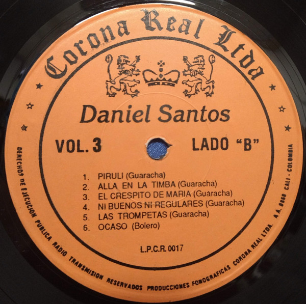 lataa albumi Daniel Santos - Daniel Santos Volumen 3