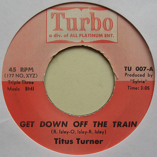 baixar álbum Titus Turner - Get Down Off The Train