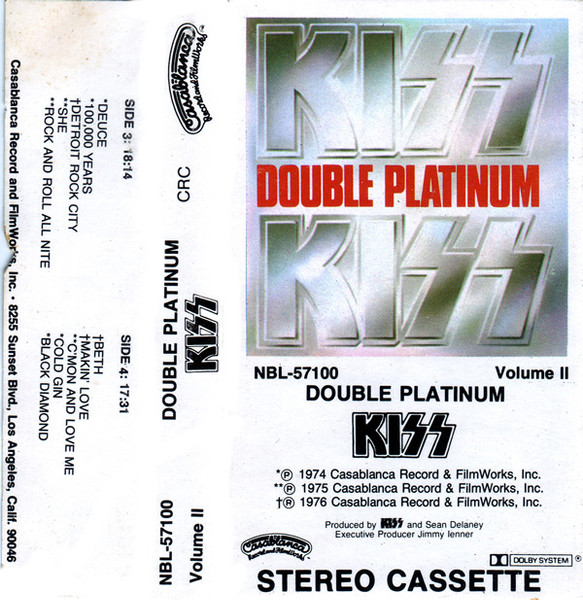 Kiss – Double Platinum (2020, MQA, UHQCD, CD) - Discogs