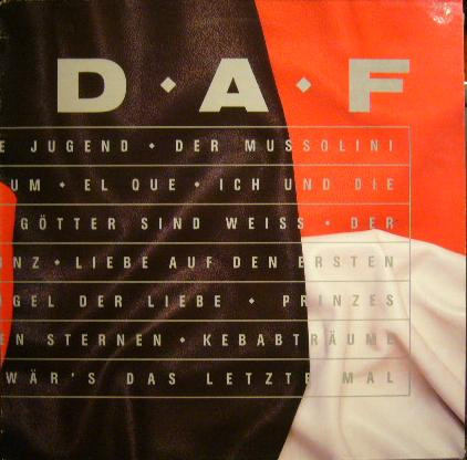 Deutsch Amerikanische Freundschaft – D.A.F. (1988, Vinyl) - Discogs
