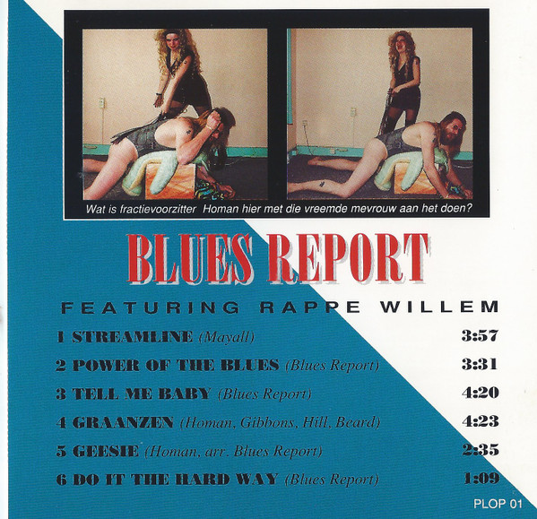 baixar álbum Blues Report, Rappe Willem - Blues Report