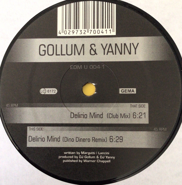 baixar álbum Gollum & Yanny - Delirio Mind