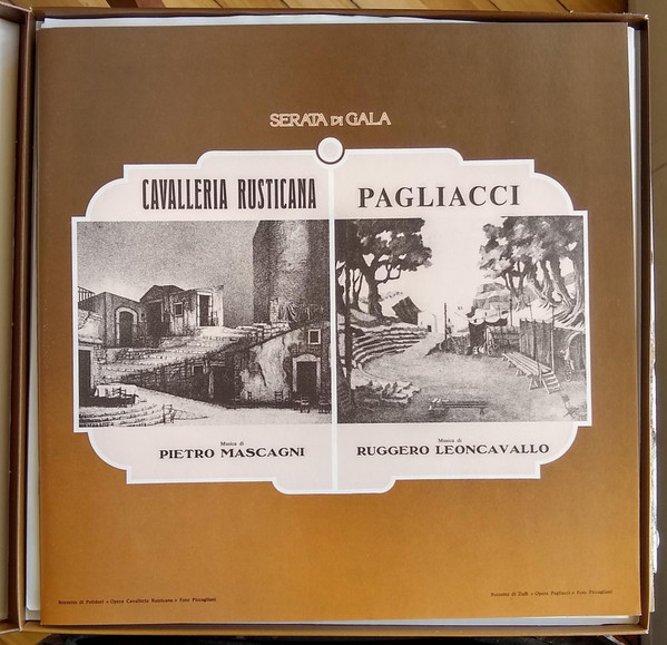 ladda ner album Pietro Mascagni, Ruggiero Leoncavallo, Franco Ghione - Cavalleria Rusticana Pagliacci