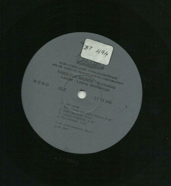 Fabulous Sounds – Fabulous Sounds: Klerksdorp (Vinyl) - Discogs