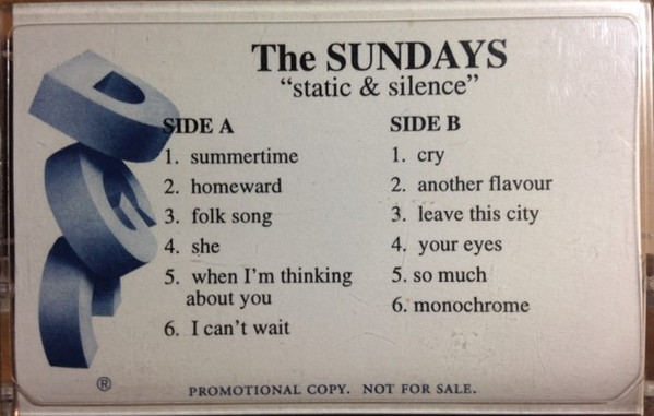 The Sundays Static Silence 1997 Cassette Discogs