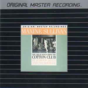 Maxine Sullivan - Great Songs From The Cotton Club album cover