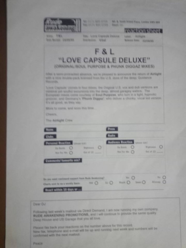 descargar álbum F&L - Love Capsule Deluxe