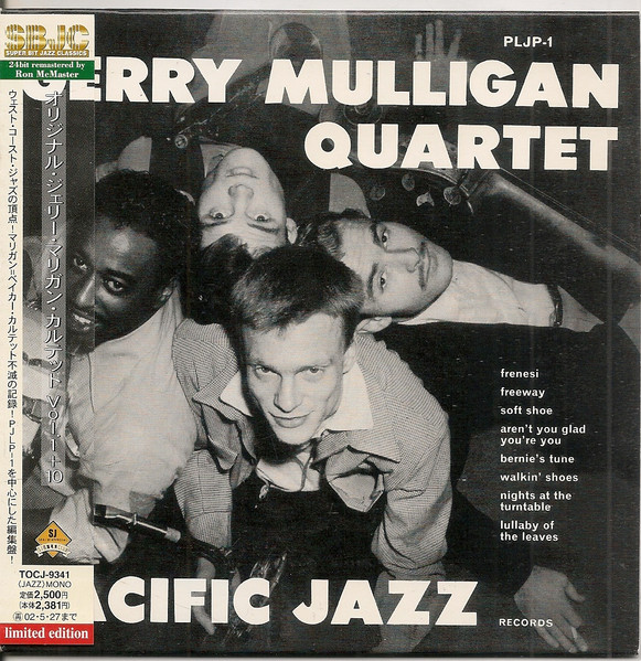 The Gerry Mulligan Quartet – Vol. 2 (1955, Vinyl) - Discogs