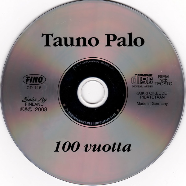 last ned album Tauno Palo - 100 vuotta Levytyksiä 1934 1942
