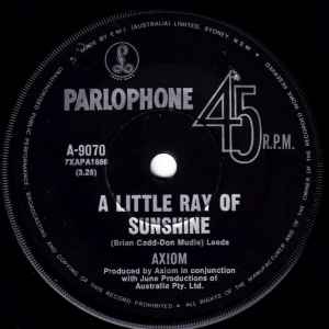 A Little Ray Of Sunshine - Axiom