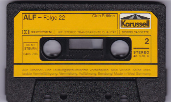 last ned album Siegfried Rabe - ALF Folge 21 22