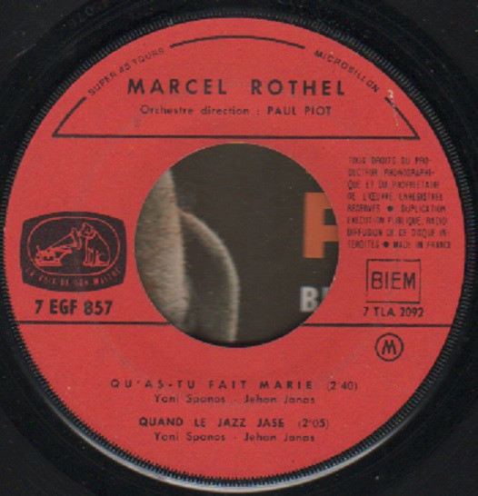 Album herunterladen Marcel Rothel - Belles Pognes