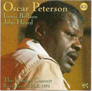 baixar álbum Oscar Peterson, Louis Bellson, John Heard - The London Concert Royal Festival Hall 1978