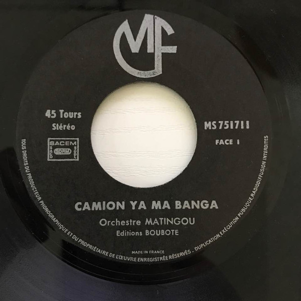 ladda ner album Orchestre Matingou - Camion Ya Ma Banga
