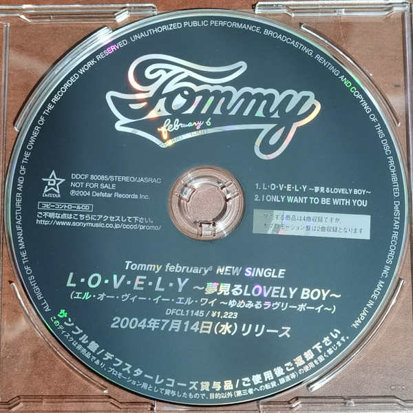 Tommy february6 – L•O•V•E•L•Y～夢見るLovely Boy～ (2004, CD) - Discogs