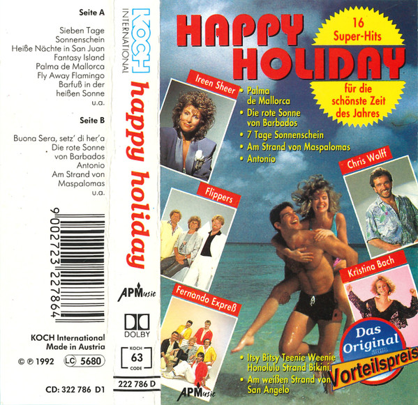ladda ner album Various - Happy Holiday 16 Super Hits Für Die Schönste Zeit Des Jahres