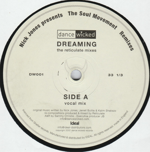 baixar álbum Soul Movement - Dreaming The Reticulate Mixes