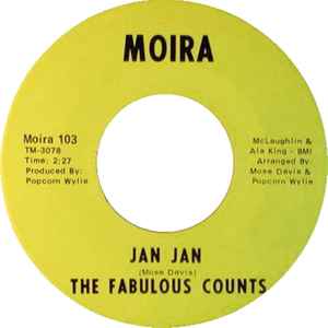 The Fabulous Counts - Jan Jan / Girl From Kenya album cover