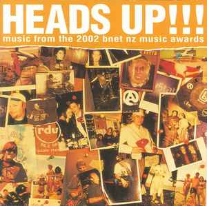 Various - Heads up!!! Music from the 2002 bnet nz music awards album cover
