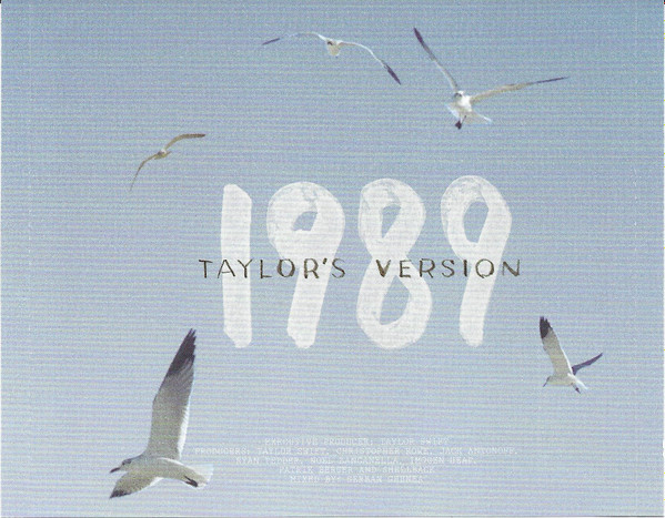 Taylor Swift – 1989 (Taylor's Version) (2023, Crystal Skies Blue Edition, CD)  - Discogs