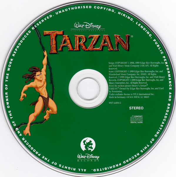 last ned album Mark Mancina, Phil Collins - Tarzan An Original Walt Disney Records Soundtrack