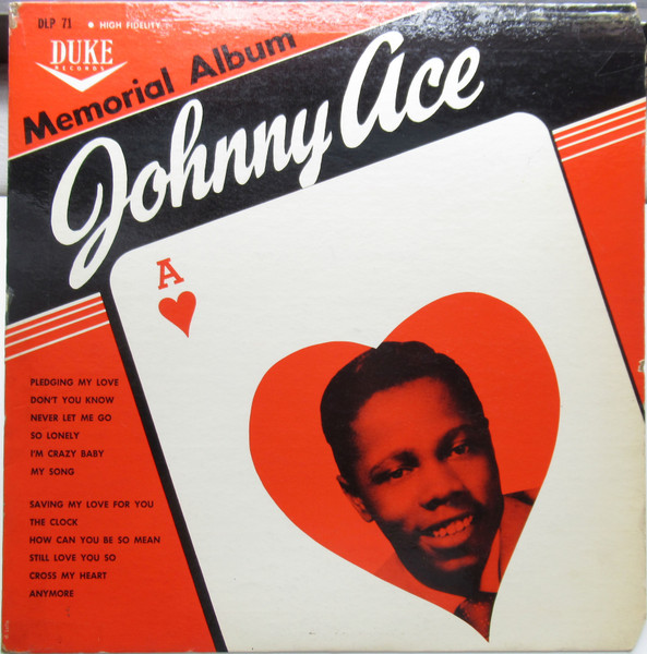 Johnny Ace – Memorial Album For Johnny Ace (1956, Vinyl) - Discogs