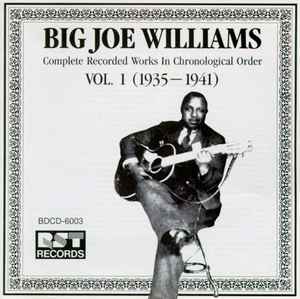 Big Joe Williams - Complete Recorded Works In Chronological Order Vol.1 (1935-1941) album cover