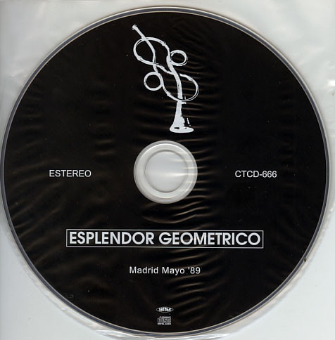 lataa albumi Esplendor Geometrico - Madrid Mayo89