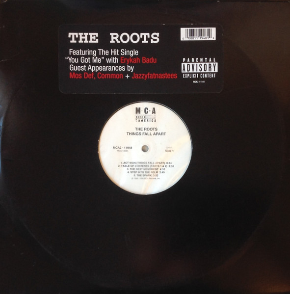 The Roots – Things Fall Apart (1999, Vinyl) - Discogs