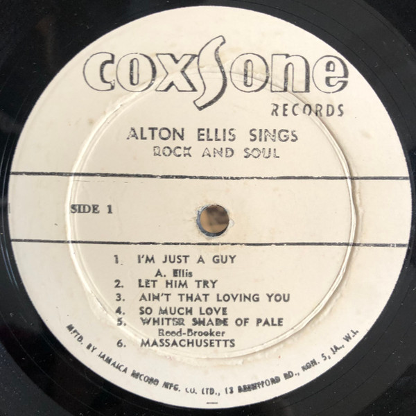 Alton Ellis – Sings Rock And Soul (Vinyl) - Discogs