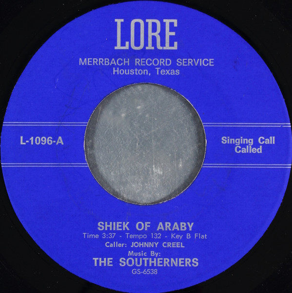 lataa albumi The Southerners - Shiek Of Araby