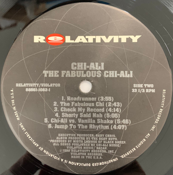 early90s美品 Chi-Ali - The Fabulous Chi-Ali (LP) - ヒップホップ/ラップ
