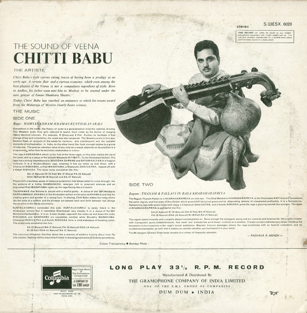Album herunterladen Chitti Babu - The Sound Of Veena