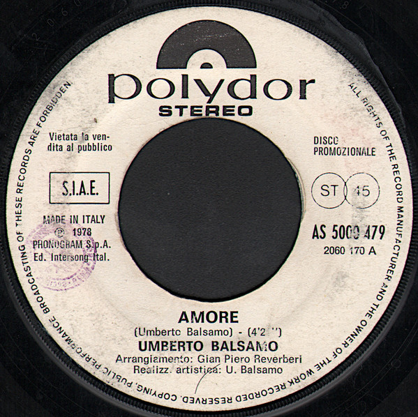 baixar álbum Umberto Balsamo Richard Myhill - Amore It Takes Two To Tango