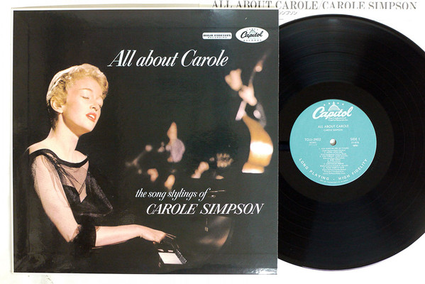 Carole Simpson – All About Carole (1994, Vinyl) - Discogs