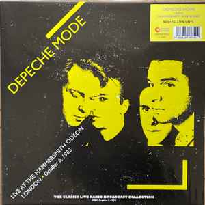 Depeche Mode - Live At The Hammersmith Odeon London • October 6, 1983 album cover