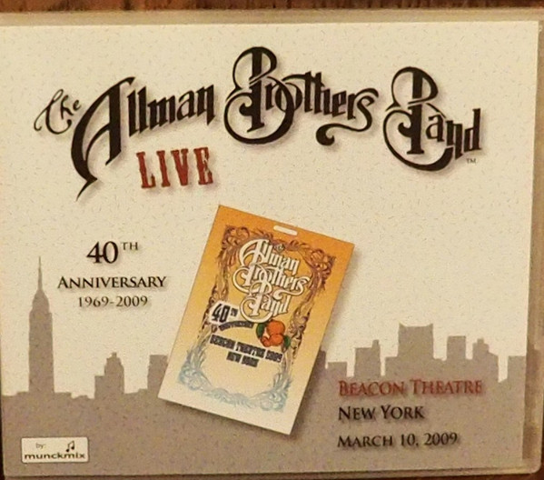 The Allman Brothers Band – Live Beacon Theatre New York March 20 