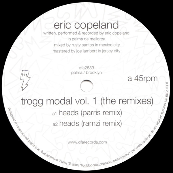 Eric Copeland – Trogg Modal Vol. 1 (The Remixes) (2019, Vinyl