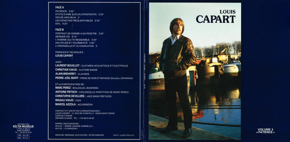 lataa albumi Louis Capart - Volume 3 Patience
