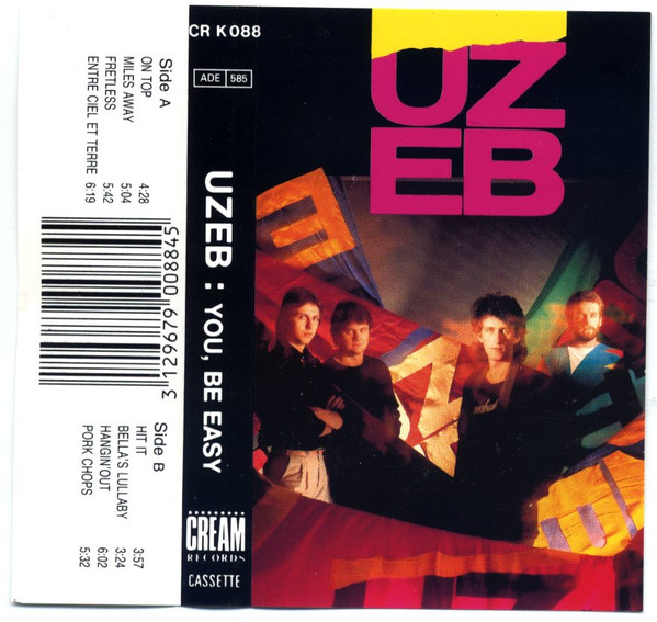 UZEB - You Be Easy | CREAM Records (CR K 088) - main