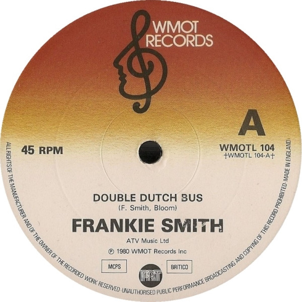 フランキー・スミス – ダブル・ダッチ・バス (1981, Vinyl) - Discogs