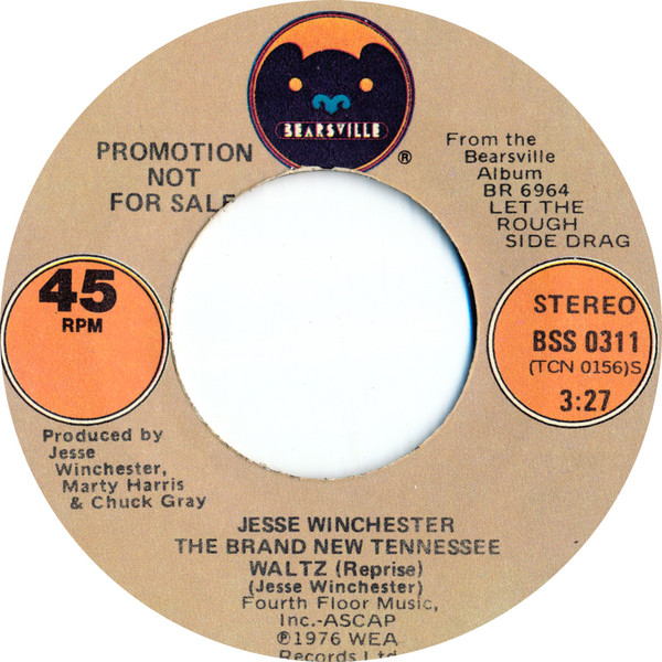 descargar álbum Jesse Winchester - Let The Rough Side Drag The Brand New Tennessee Waltz