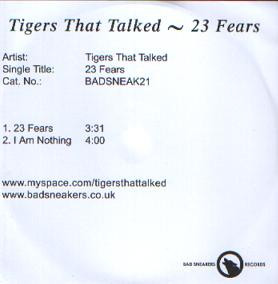 baixar álbum Tigers That Talked - 23 Fears
