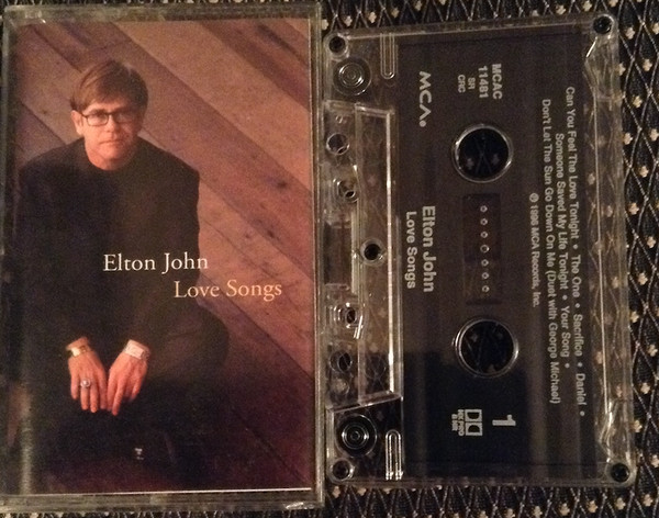 Love Songs by Elton John (CD, Sep-1996, MCA)